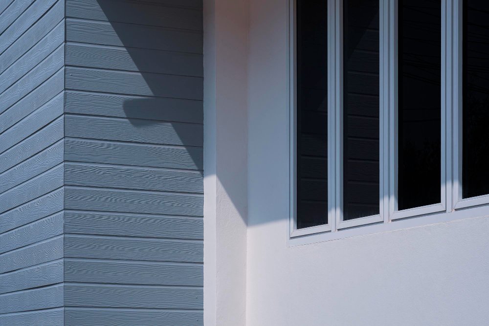 siding or stucco